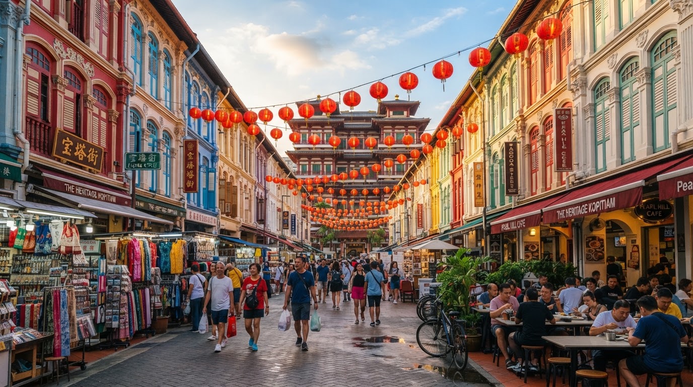 Singapore Heritage Audio Tour: Chinatown & Little India — Singapore