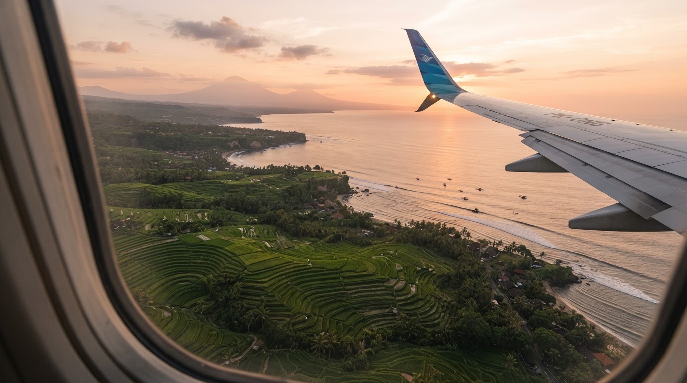 Flights to Bali (DPS) & Jakarta (CGK) — Bali, Indonesia