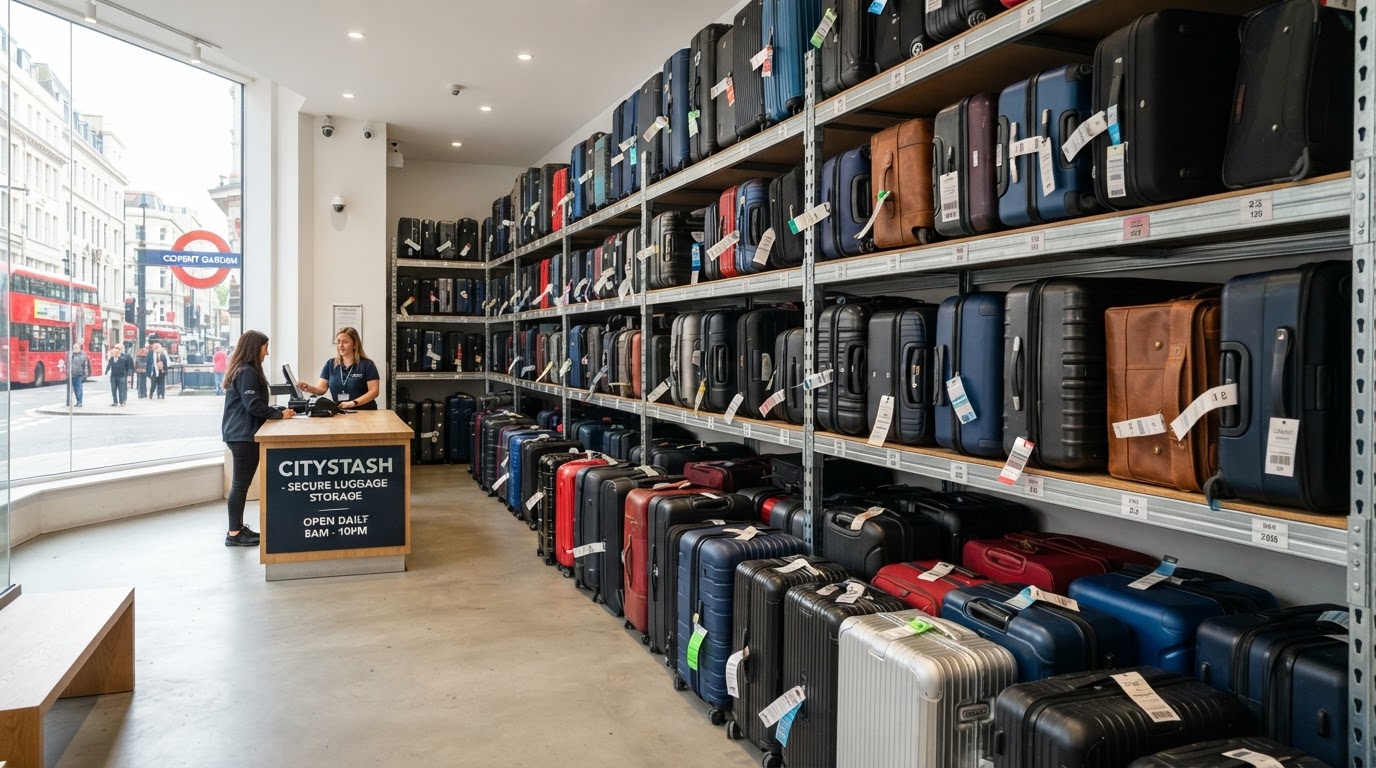 Luggage storage in 500+ cities worldwide — Worldwide