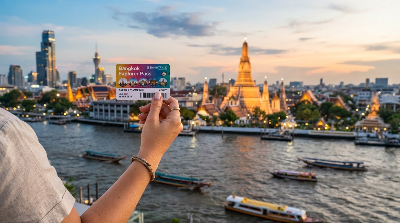 Bangkok Explorer Pass (Choose 3-7 Attractions) — Bangkok, Thailand
