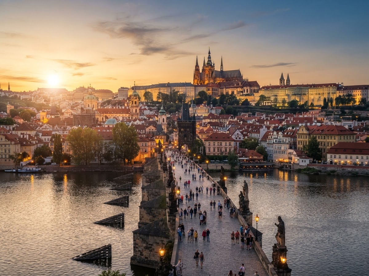 Prague Castle & Old Town Walking Tour — Prague, Czechia