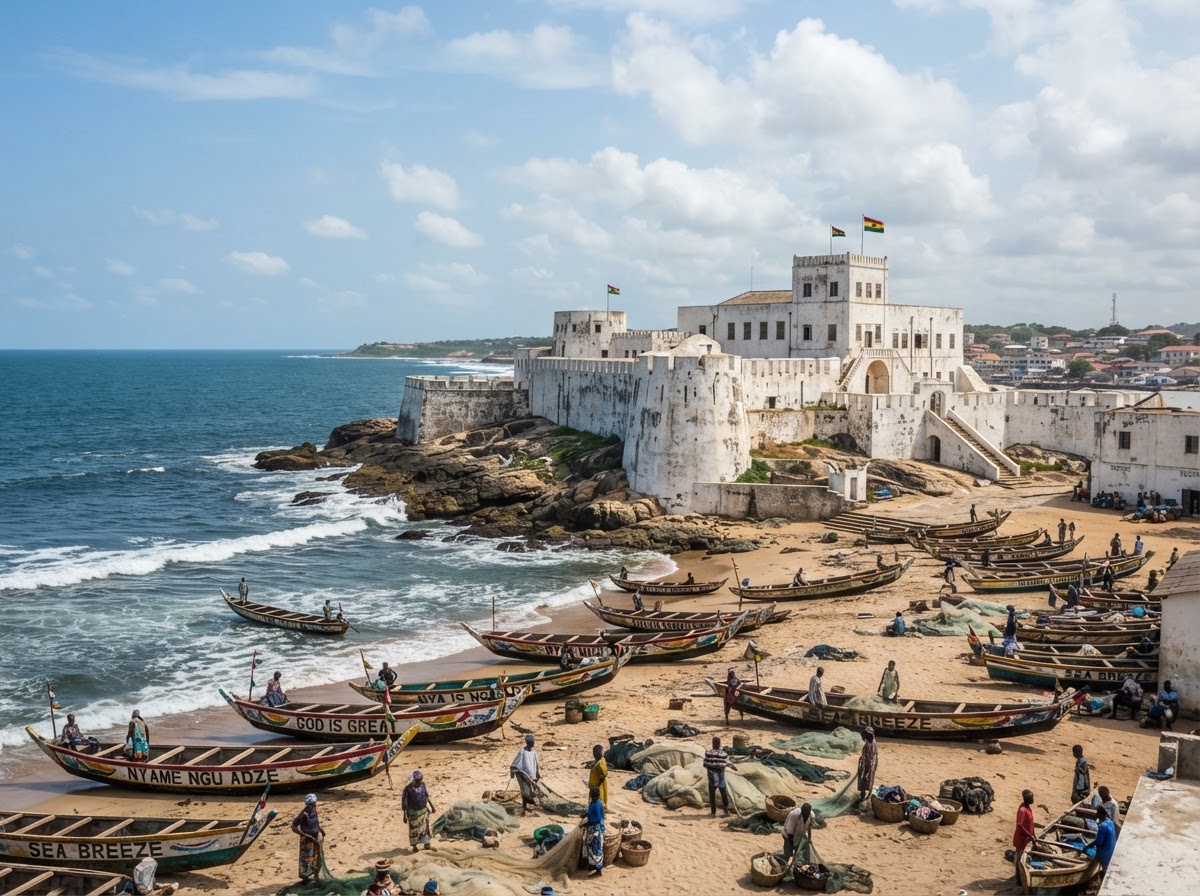 Accra Jamestown Self-Guided Audio Walk — Accra, Ghana