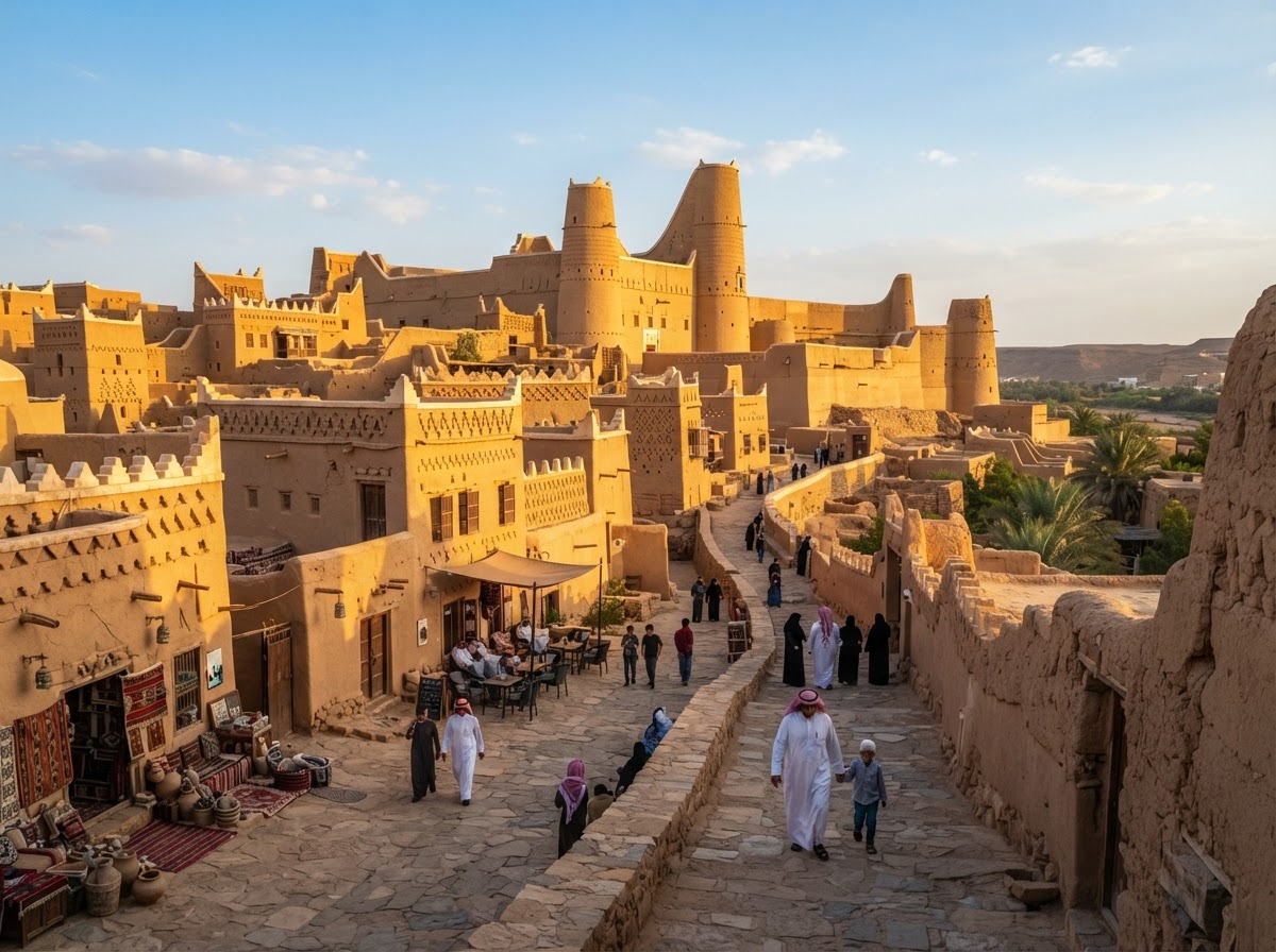 Riyadh Old Diriyah Self-Guided Audio Walk — AlUla, Saudi Arabia