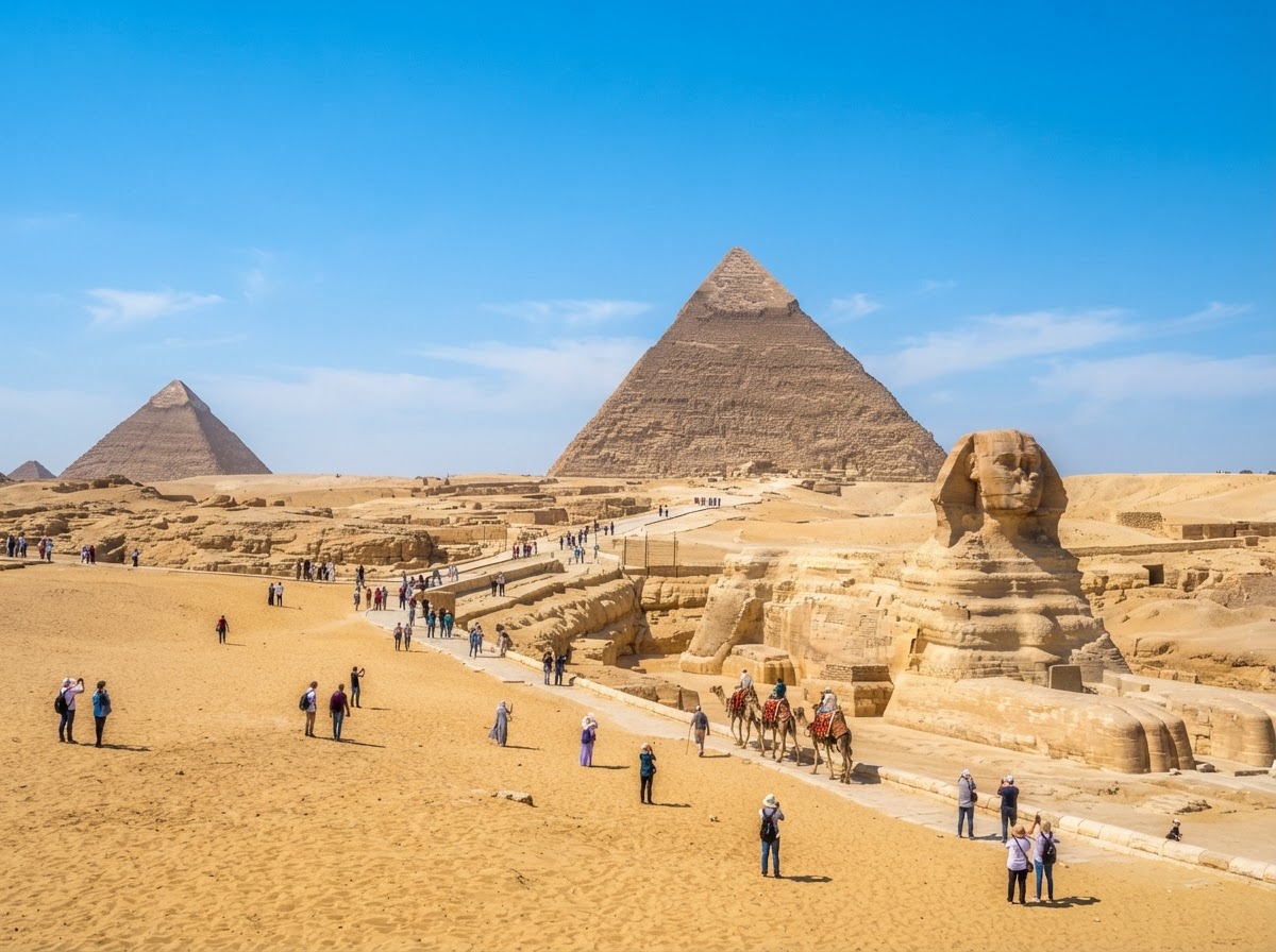 Pyramids of Giza & Sphinx Guided Tour — Cairo, Egypt