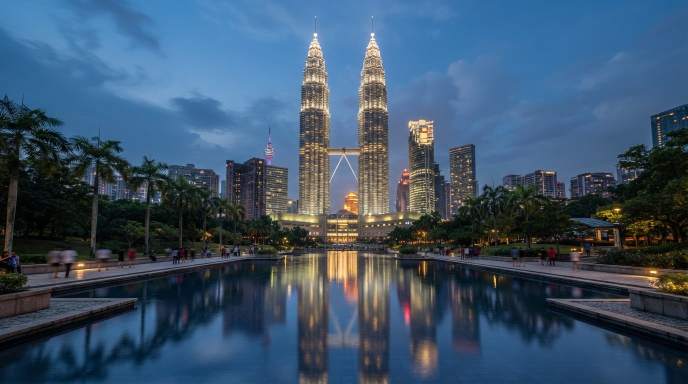 Petronas Twin Towers & KL Tower Combo — Kuala Lumpur, Malaysia