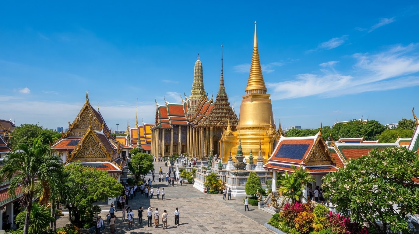 Grand Palace & Wat Pho Walking Tour — Bangkok, Thailand