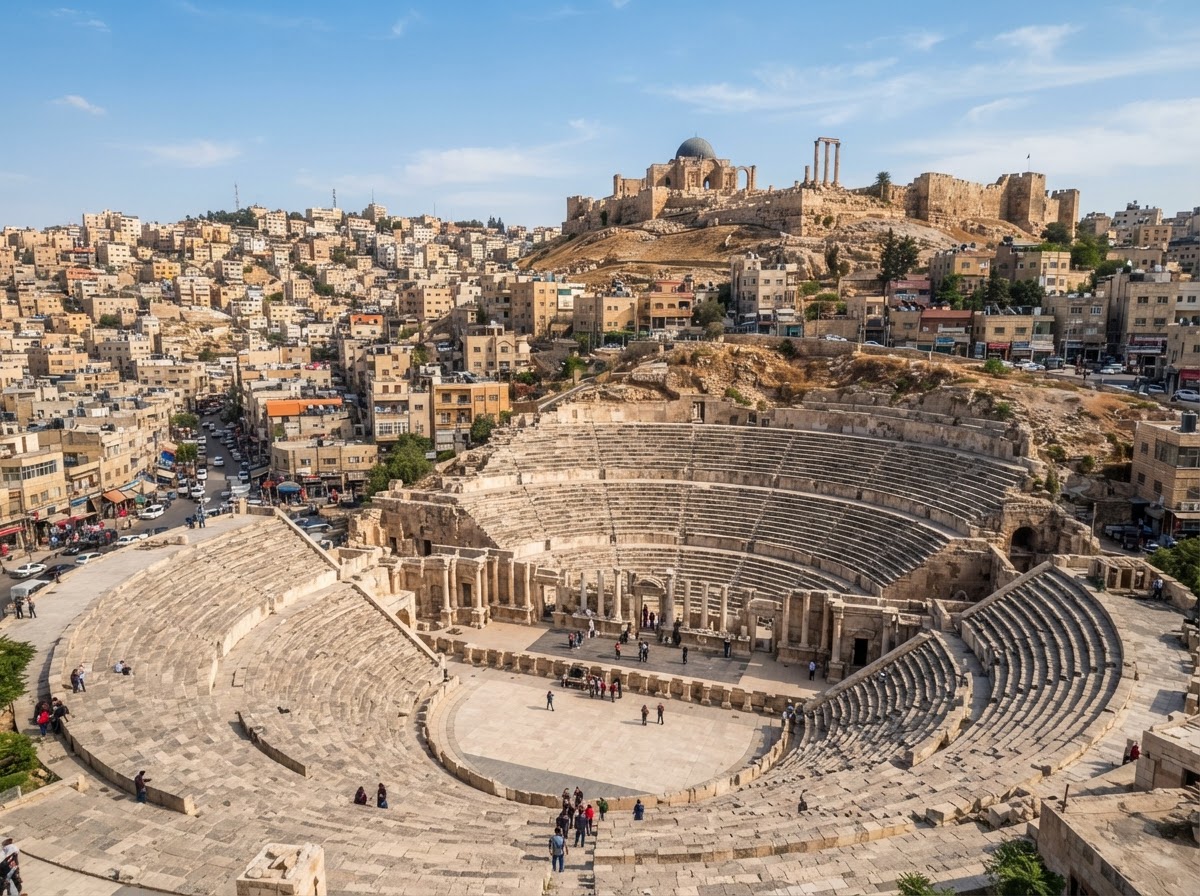 Amman Downtown Self-Guided Audio Walk — Petra, Jordan