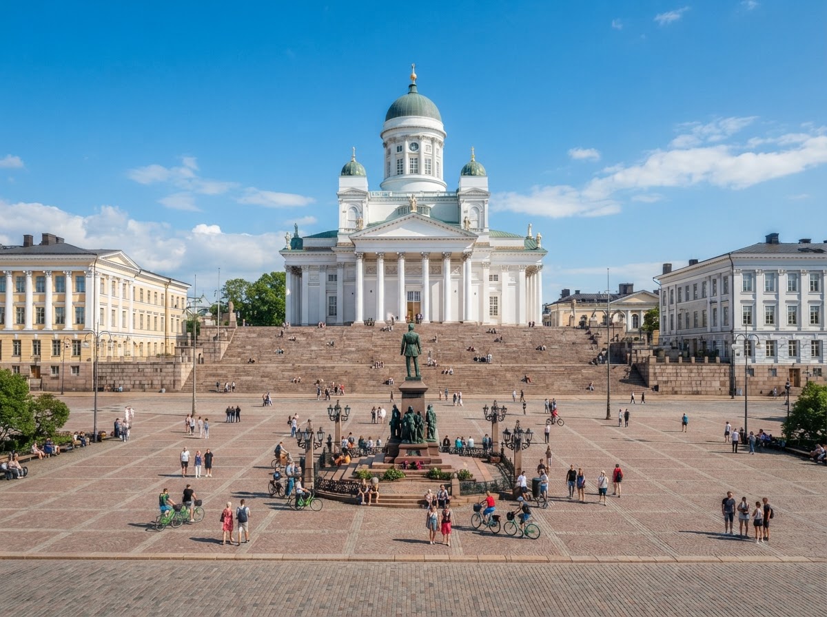 Helsinki Senate Square Self-Guided Audio Walk — Helsinki, Finland