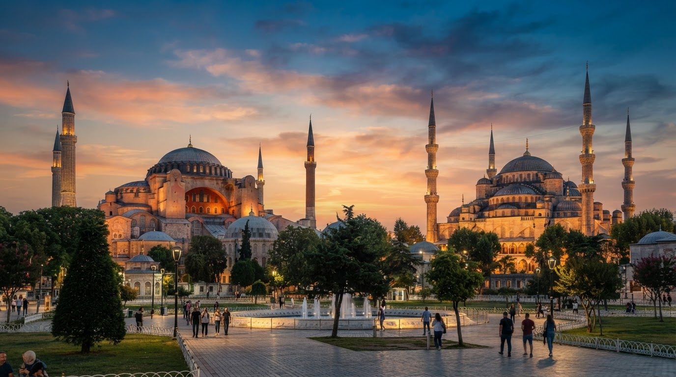 Hagia Sophia & Blue Mosque Guided Walking Tour — Istanbul, Turkey