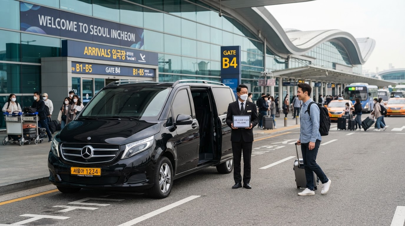 Seoul Incheon Airport private van & sedan — Seoul, South Korea
