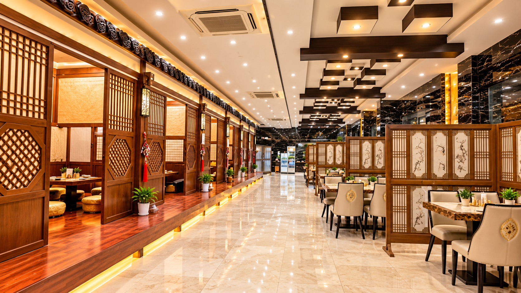 Asian Hotel Duqm Asian-style dining hall