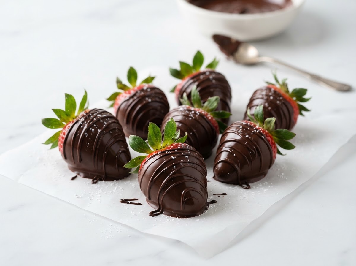 Chocolate-covered strawberries