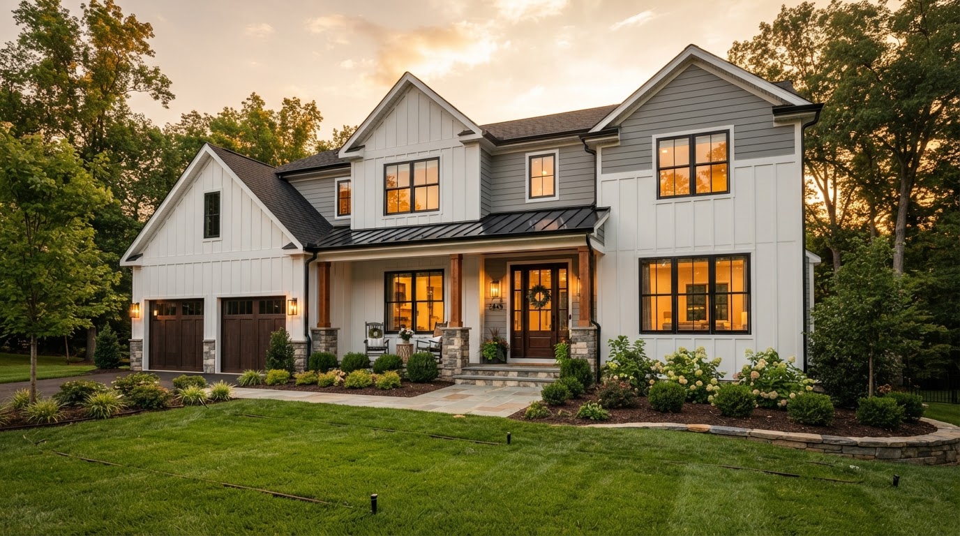 Freshly painted Virginia home by Gold Star Property Solutions