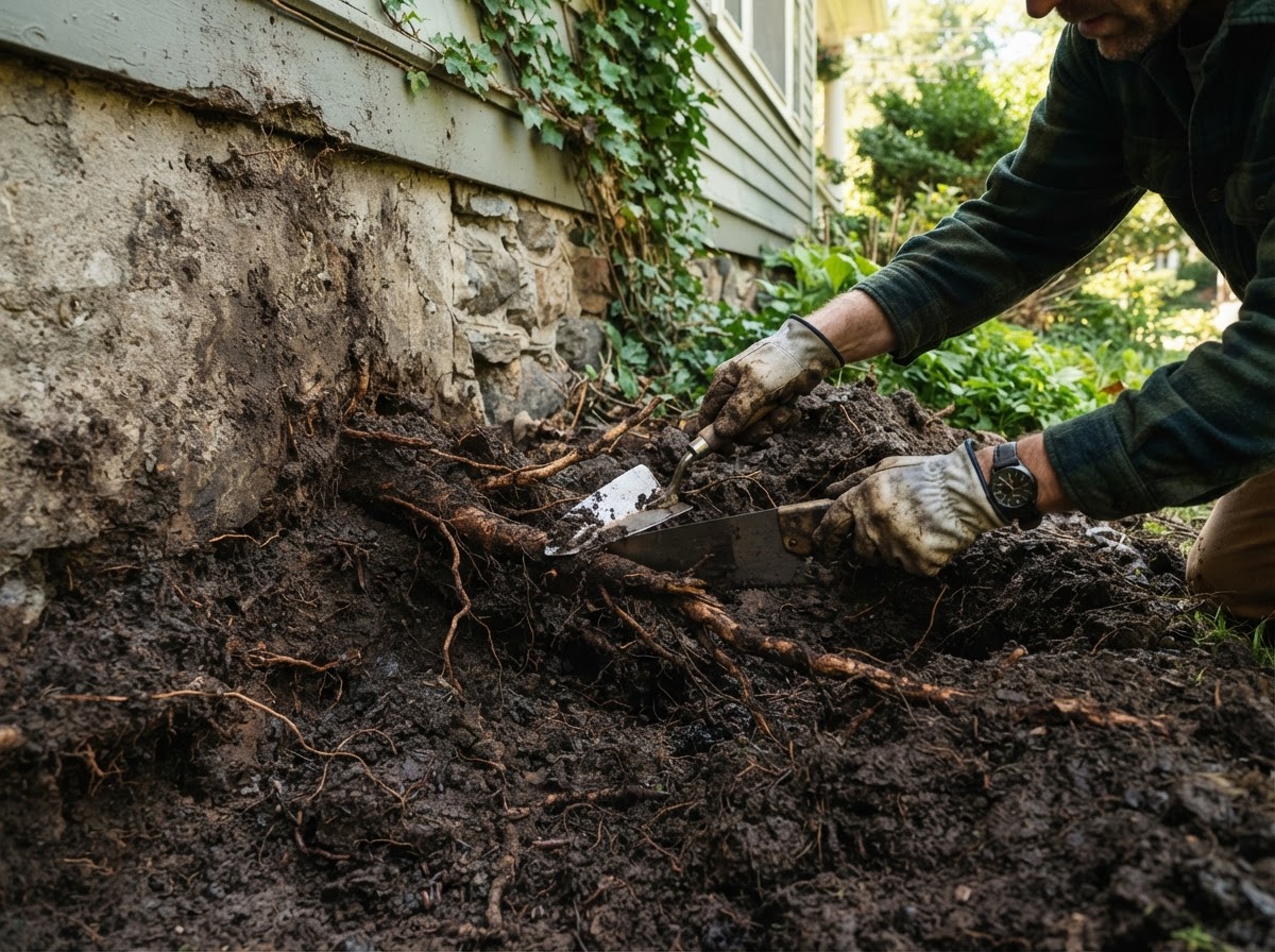 Root removal in Listowel, Ontario