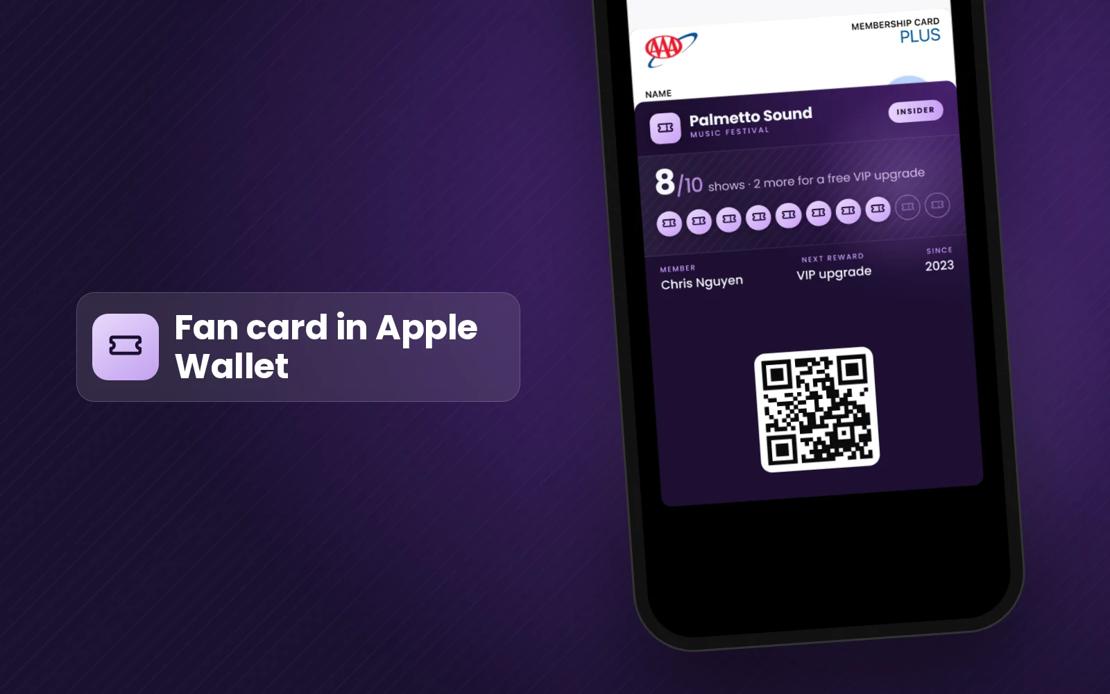 Events & festivals loyalty and texting example
