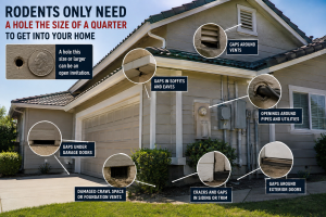 Rodent Season in Modesto, Part 1: Is Your Home Giving Rodents an Easy Way In?
