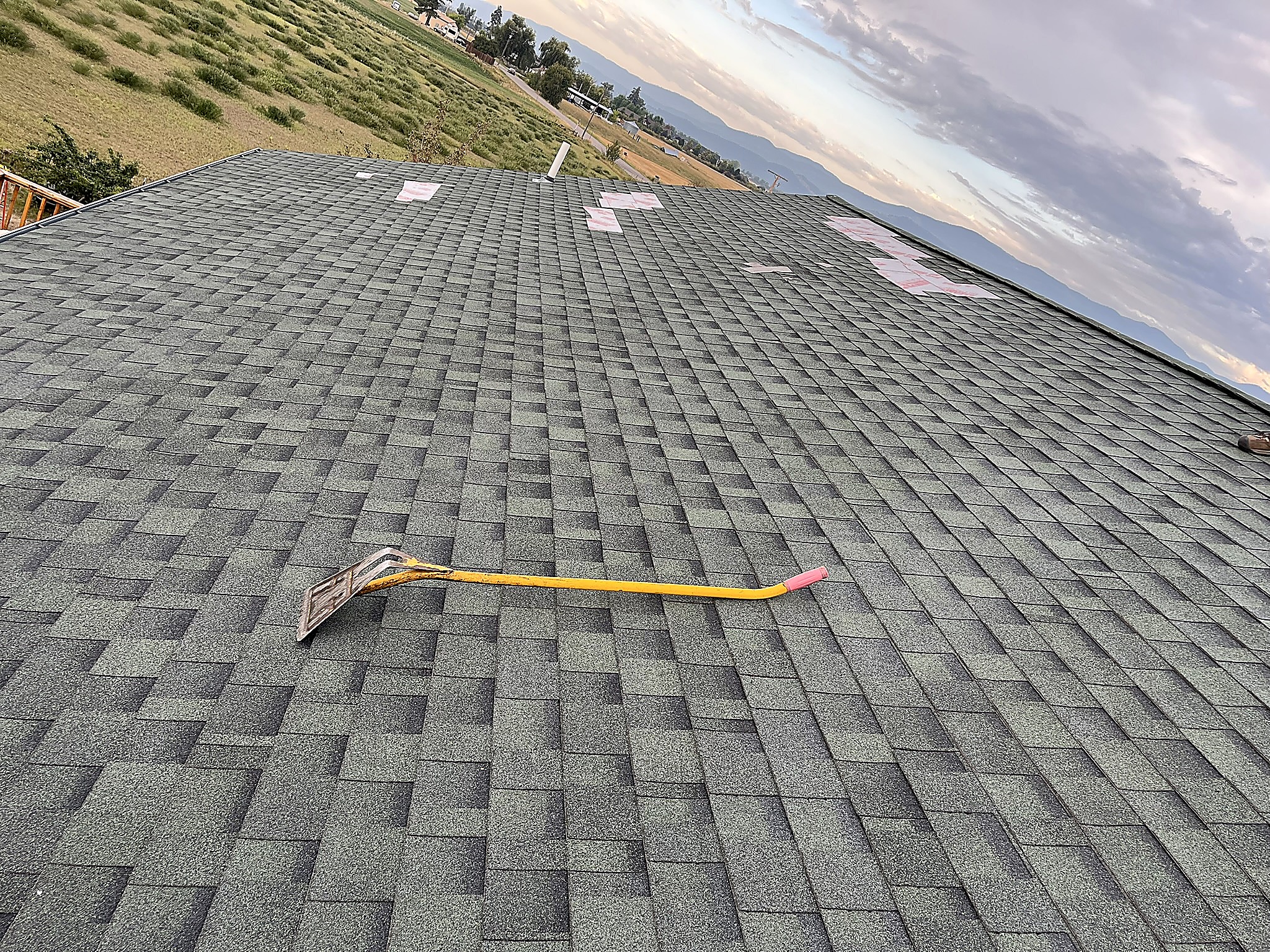 Asphalt shingle roof replacement in the Flathead Valley, Montana