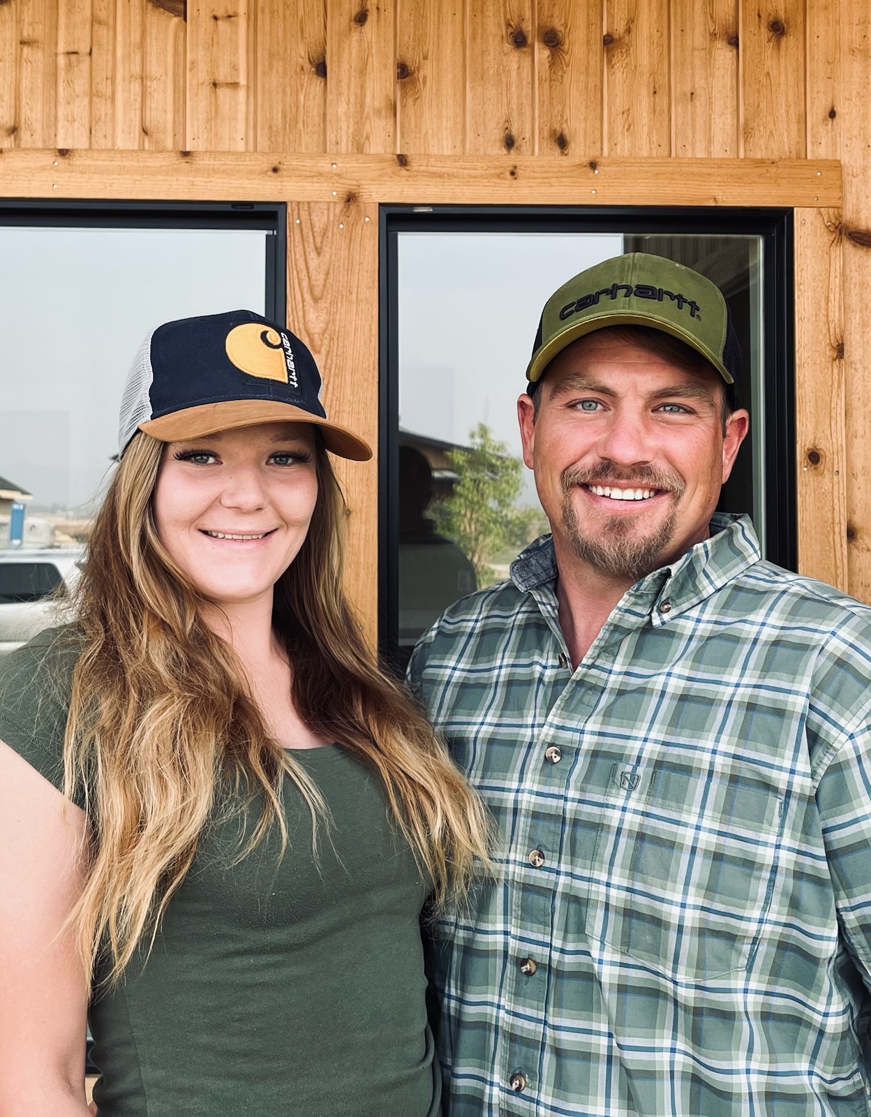 Tessa and Joseph Stremel, owners of Flathead Valley Roofing, Kalispell, Montana