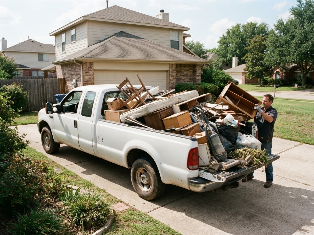Same-day pickup haul loaded into a truck in South Florida