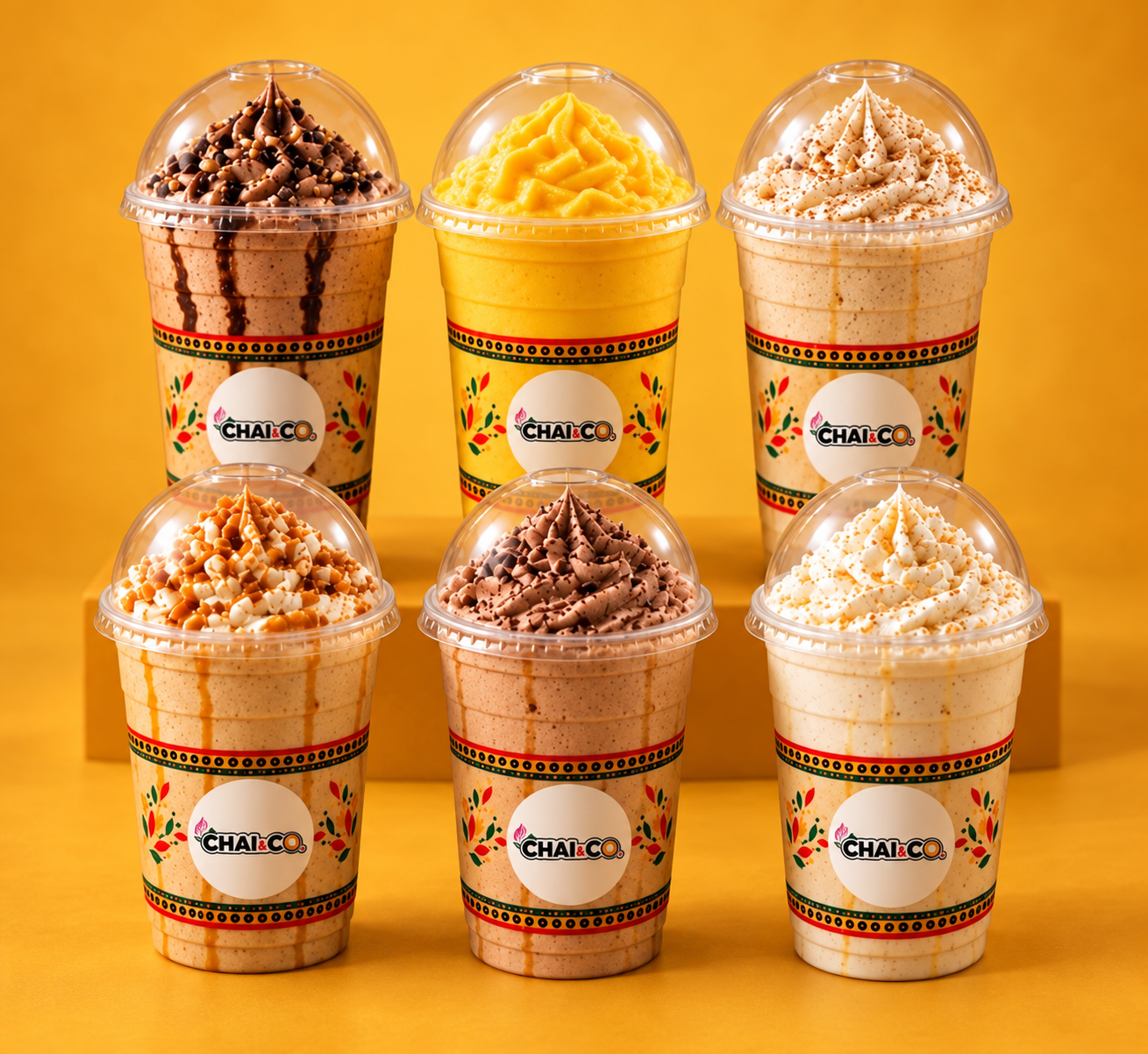 Chai & Co. specialty ice cream shakes assortment