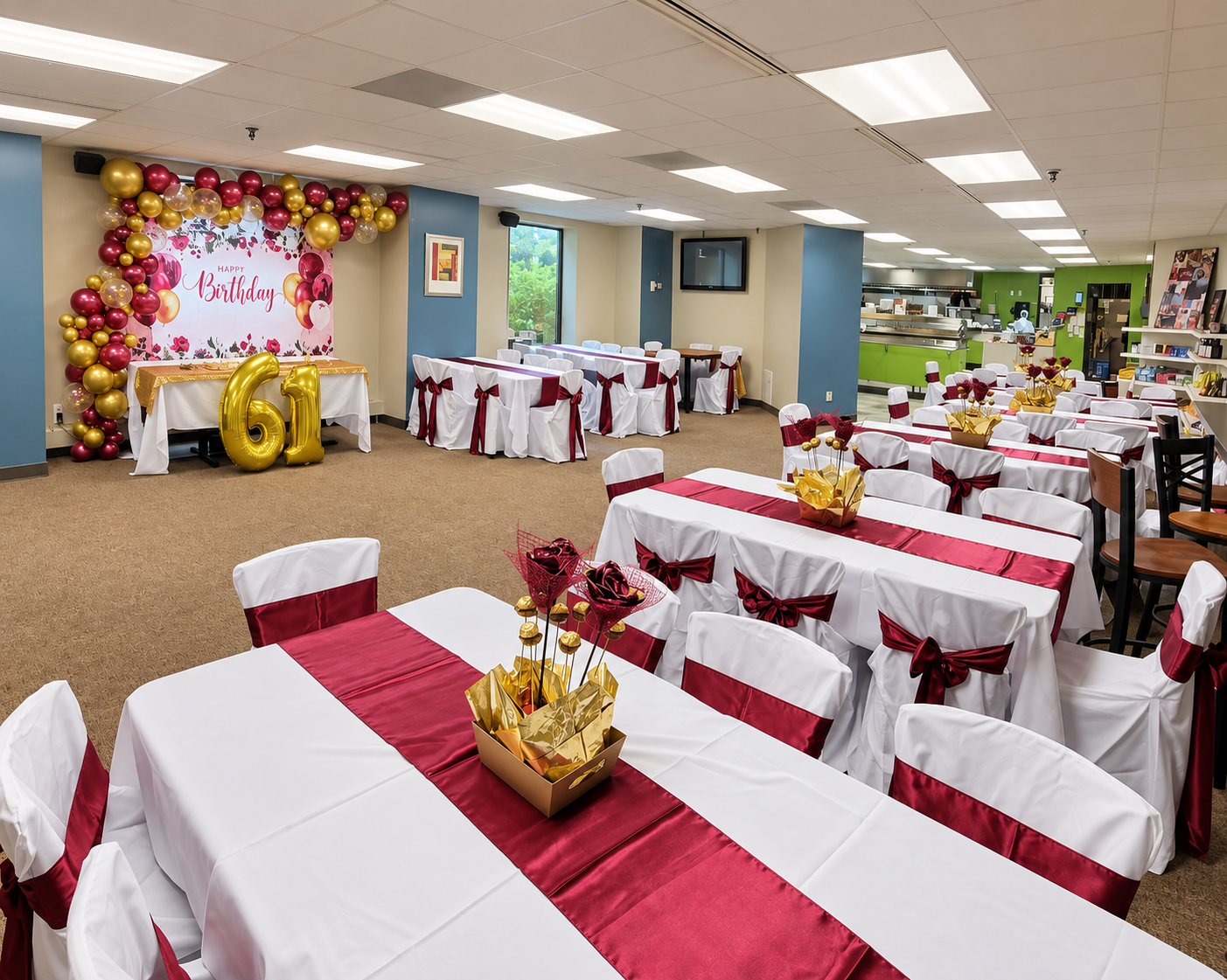 Private Event Venue Hall Real Fiesta Setup