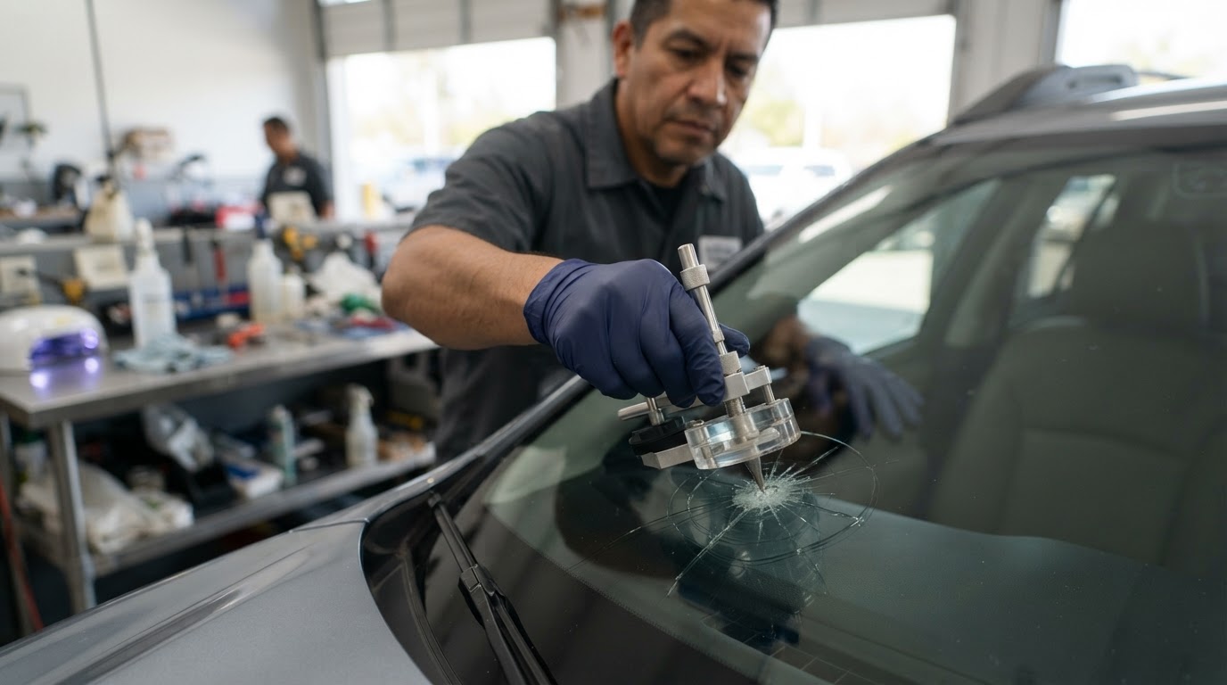 Windshield Chip & Crack Repair in Bakersfield CA