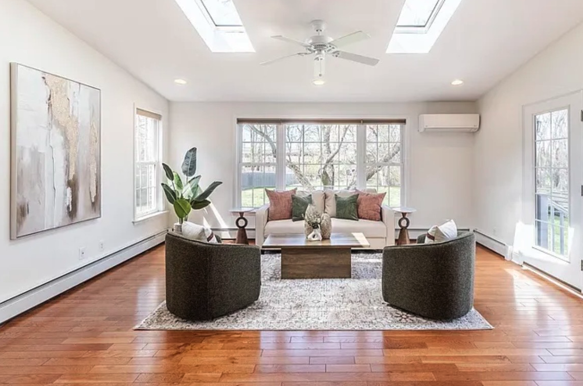 Skylit Modern Great Room