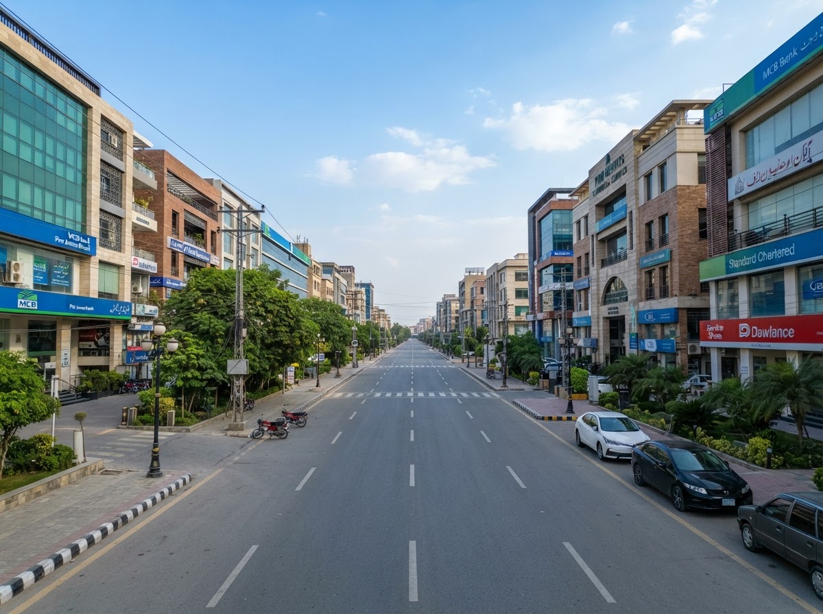 Pine Avenue — Prime business hub