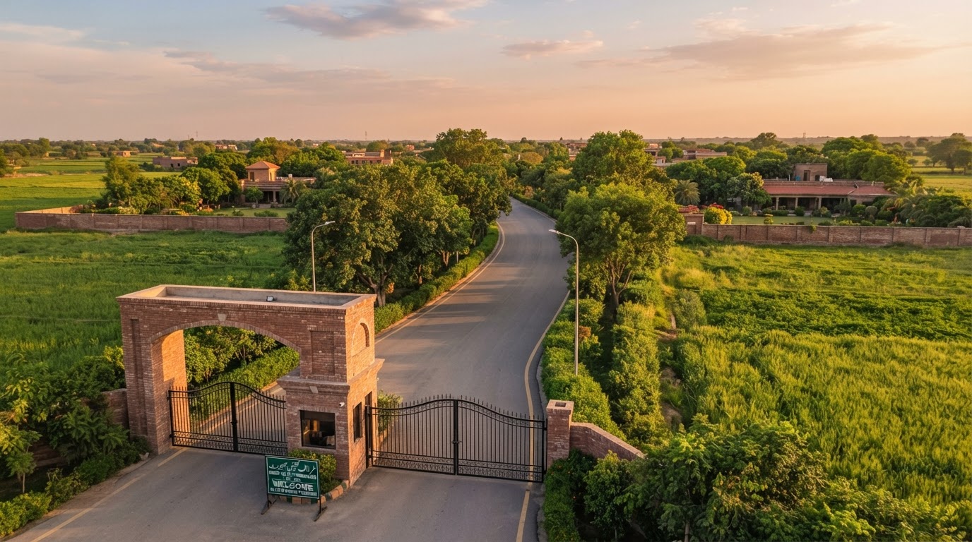 Subhan Farms — Farmhouse plots · Main Barki Road