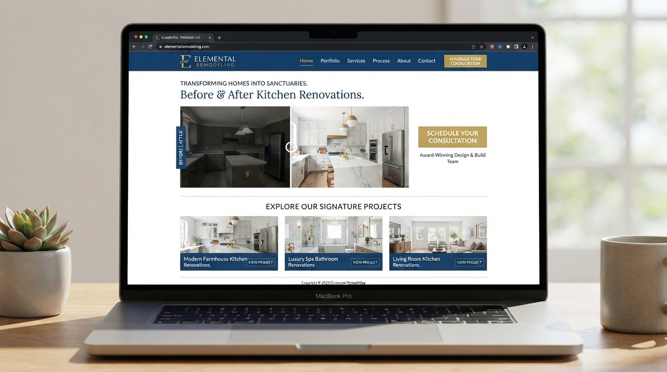 South Florida Remodeling Firm — website preview