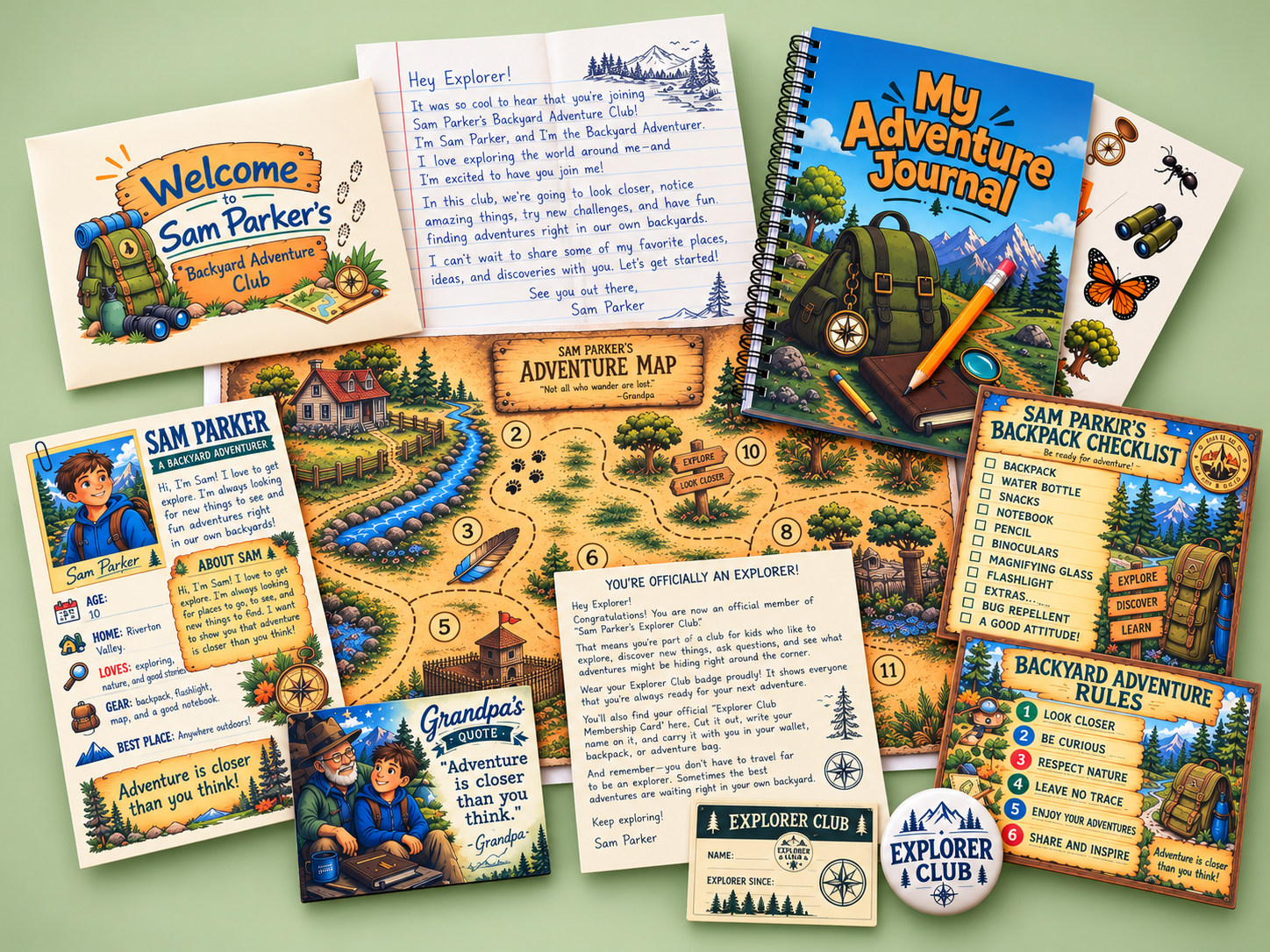 Welcome Adventure Kit