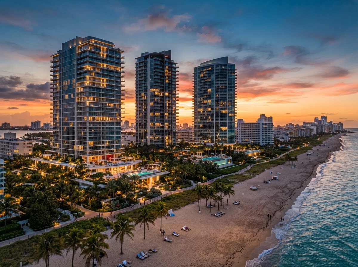 Miami Beach luxury condominiums