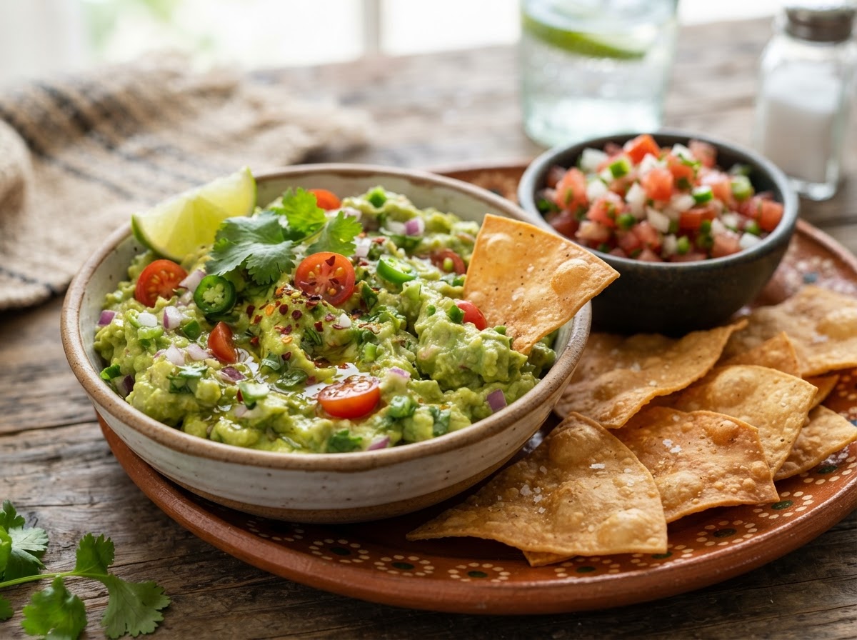 Fresh Homemade Guacamole
