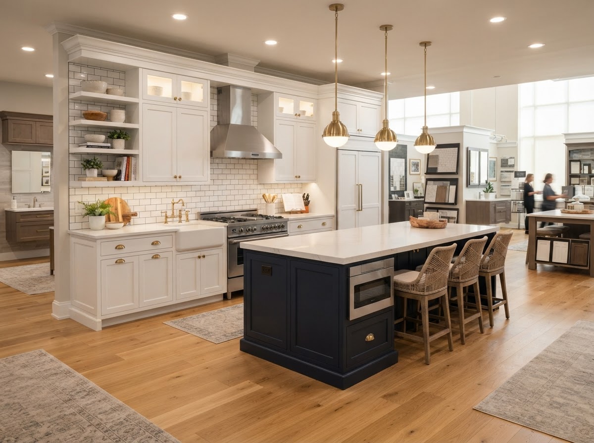 Kitchen Cabinets & Layout Design