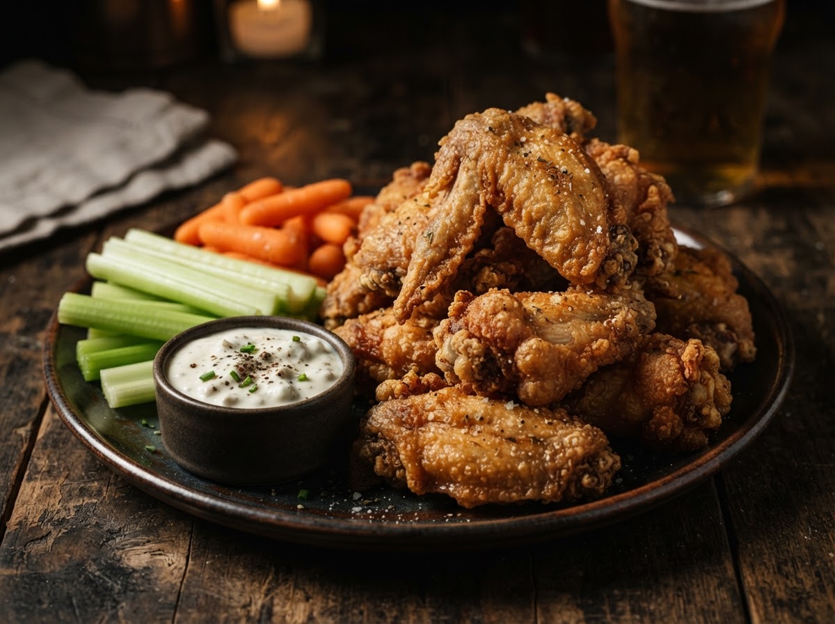 Naked Fried Jumbo Wings