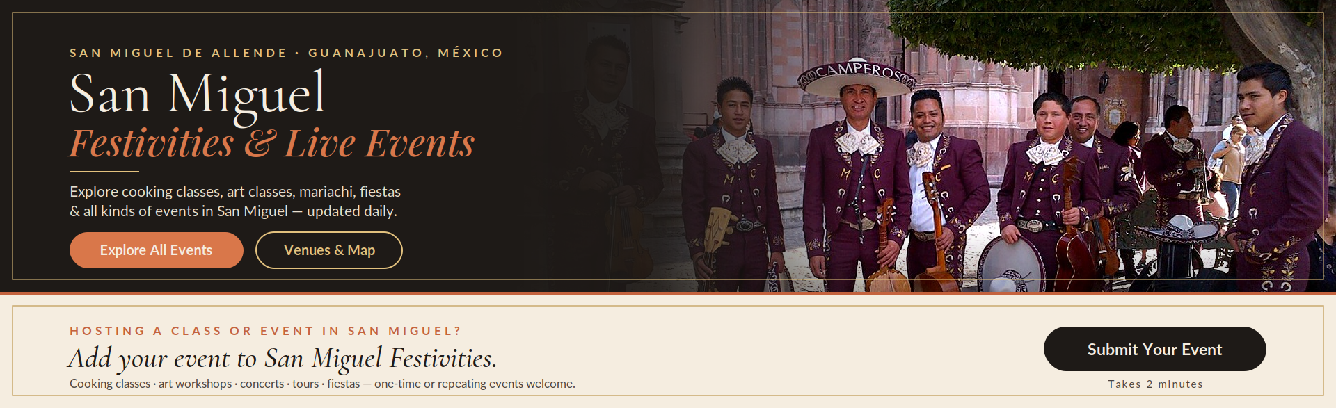 San Miguel Festivities & Live Events - Explore cooking classes, art classes, mariachi, fiestas in San Miguel de Allende