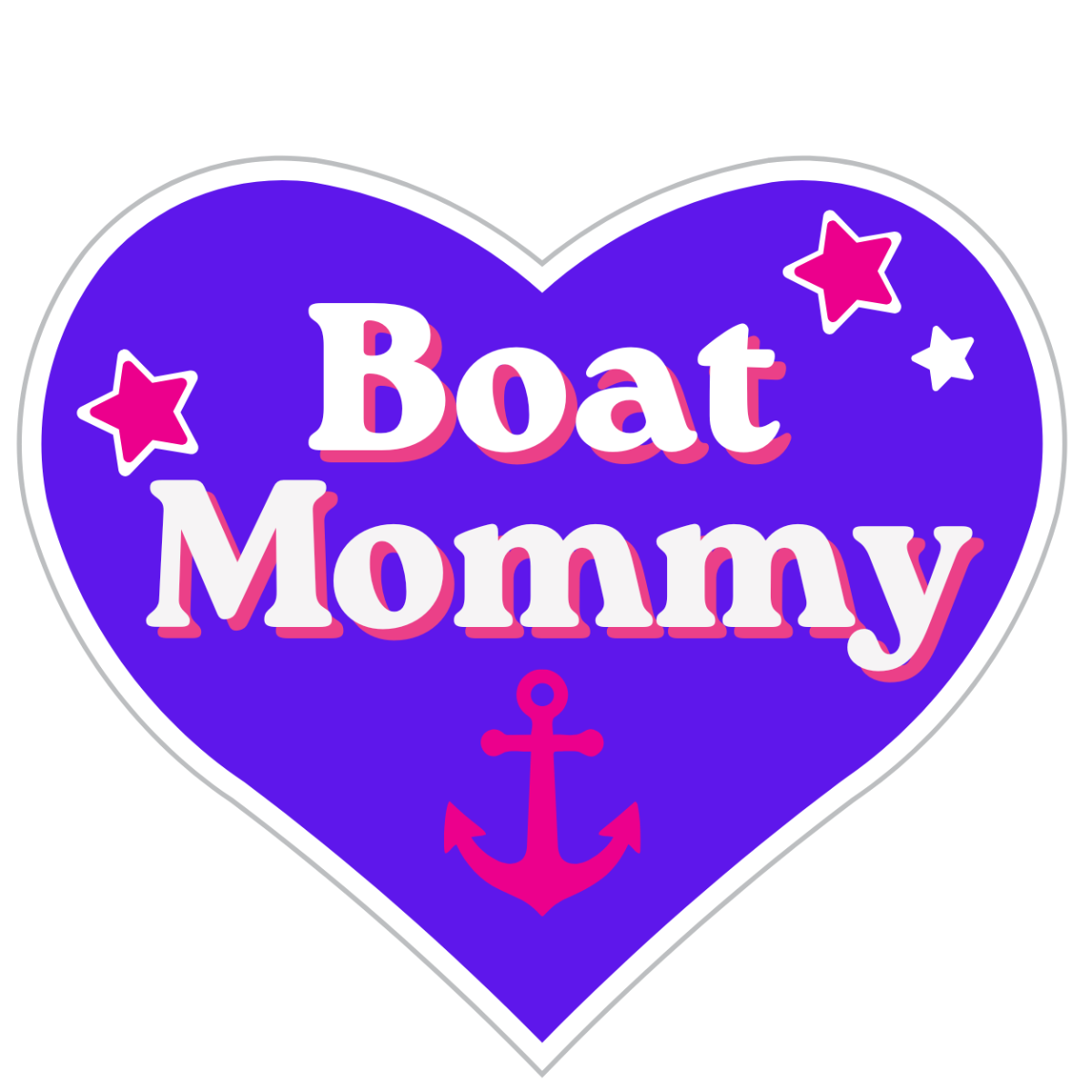 Boat Mommy — Heart shaped pasties