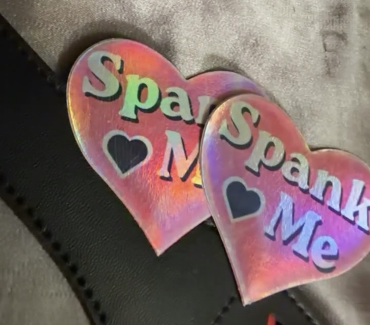 Spank Me Prismatic Hearts