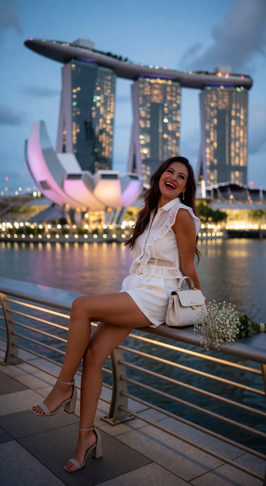 Sasha at Marina Bay Sands in Singapore