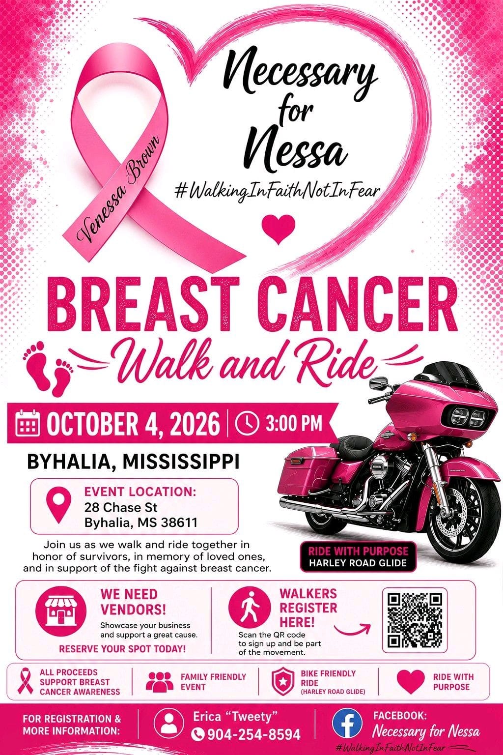 Breast Cancer Walk & Voting Drive