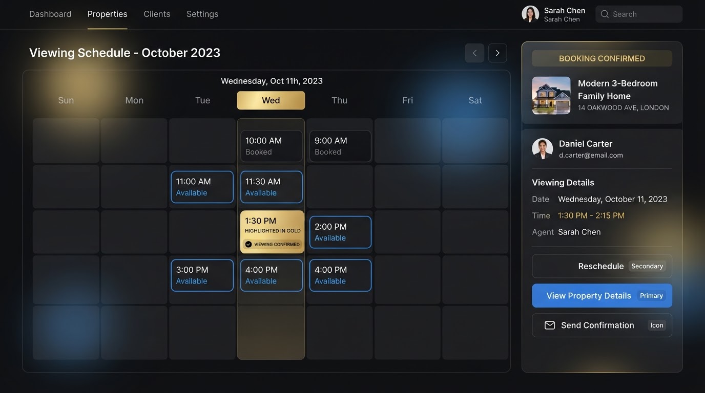 Viewing Calendar