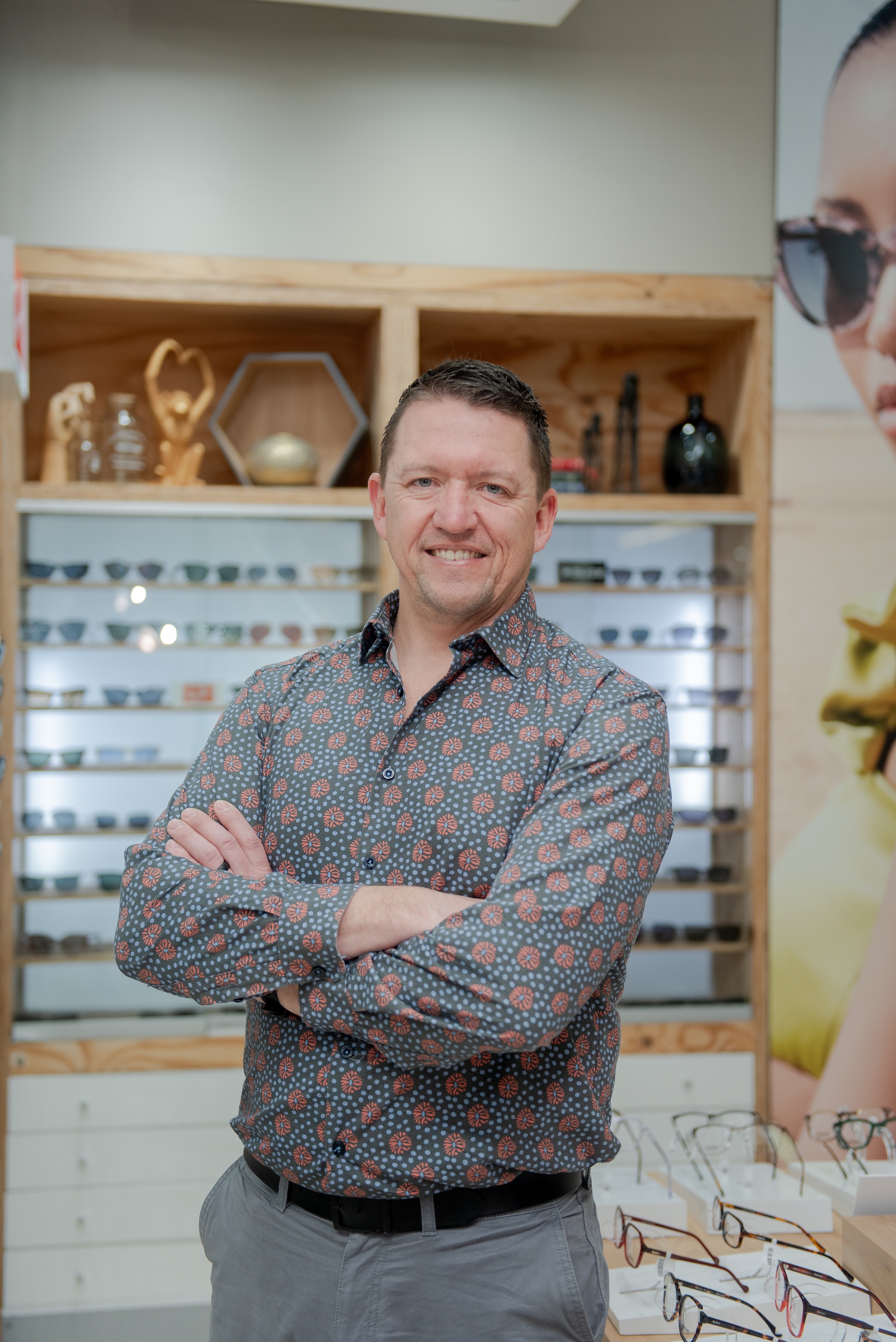 Photograph of Charl van Zyl, Optometrist at BAYEYEQ