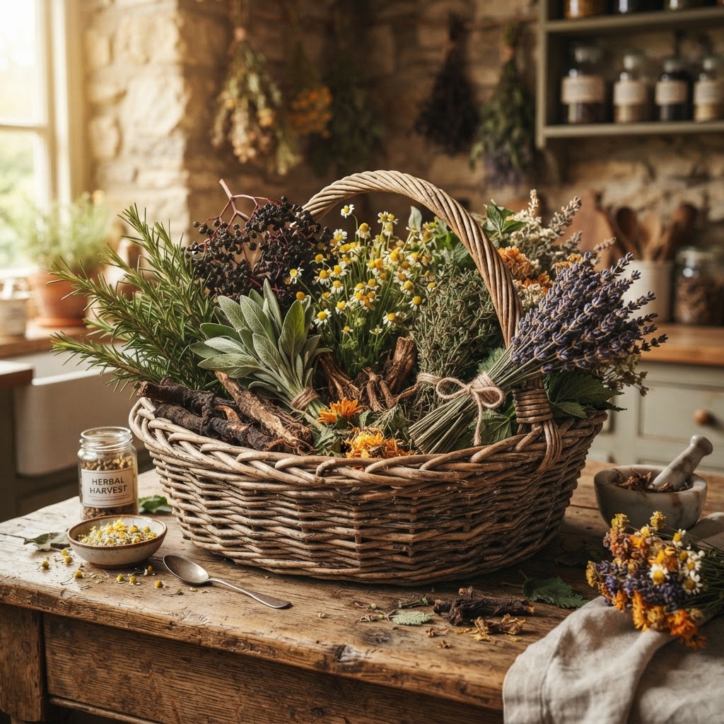 Master Harvest Herbal Gift Basket