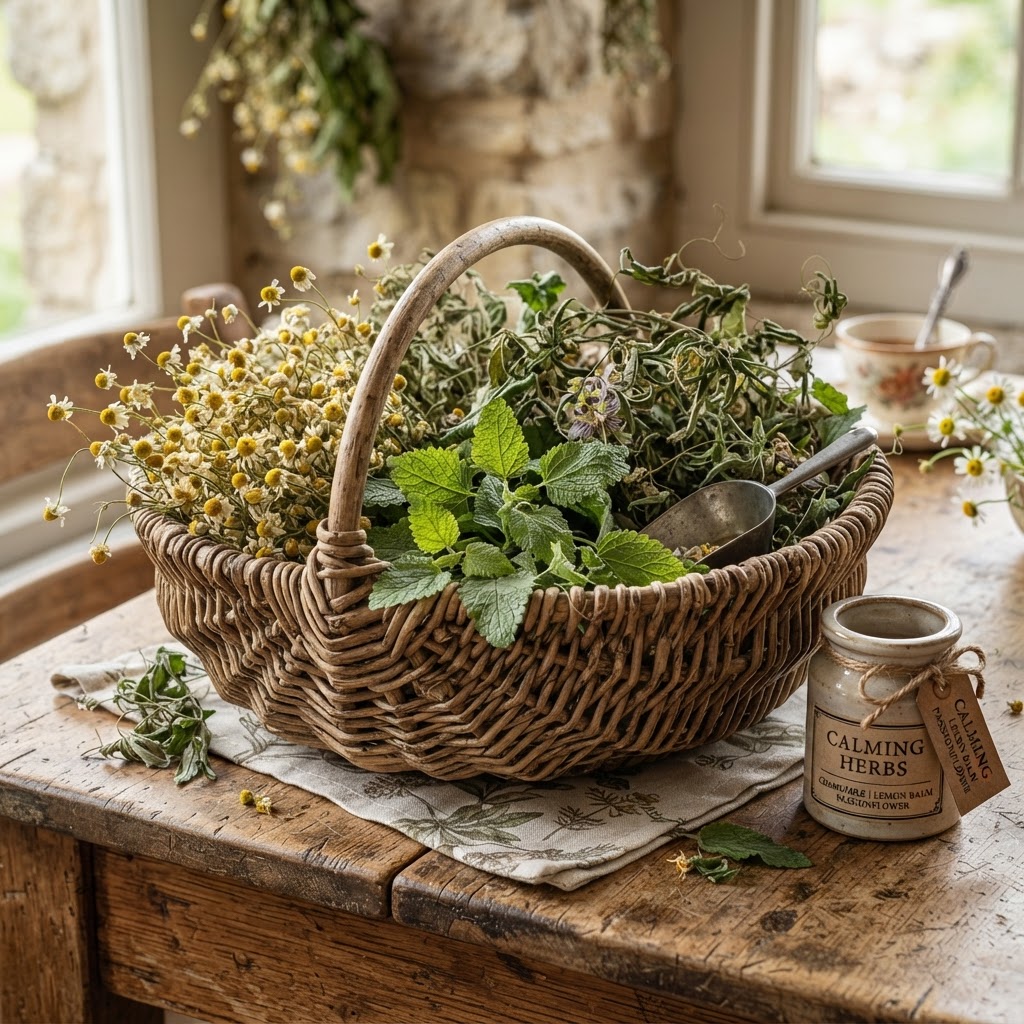 Sanctuary Rest & Calm Herbal Basket