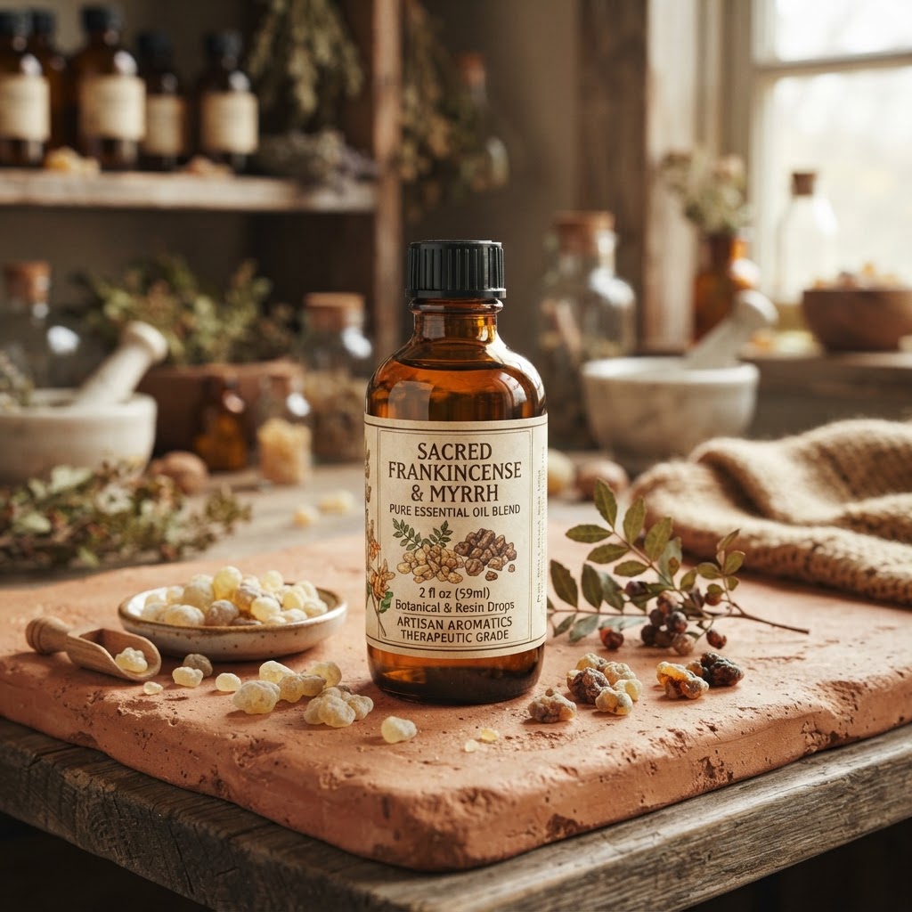 Sacred Frankincense & Ancient Myrrh Oil