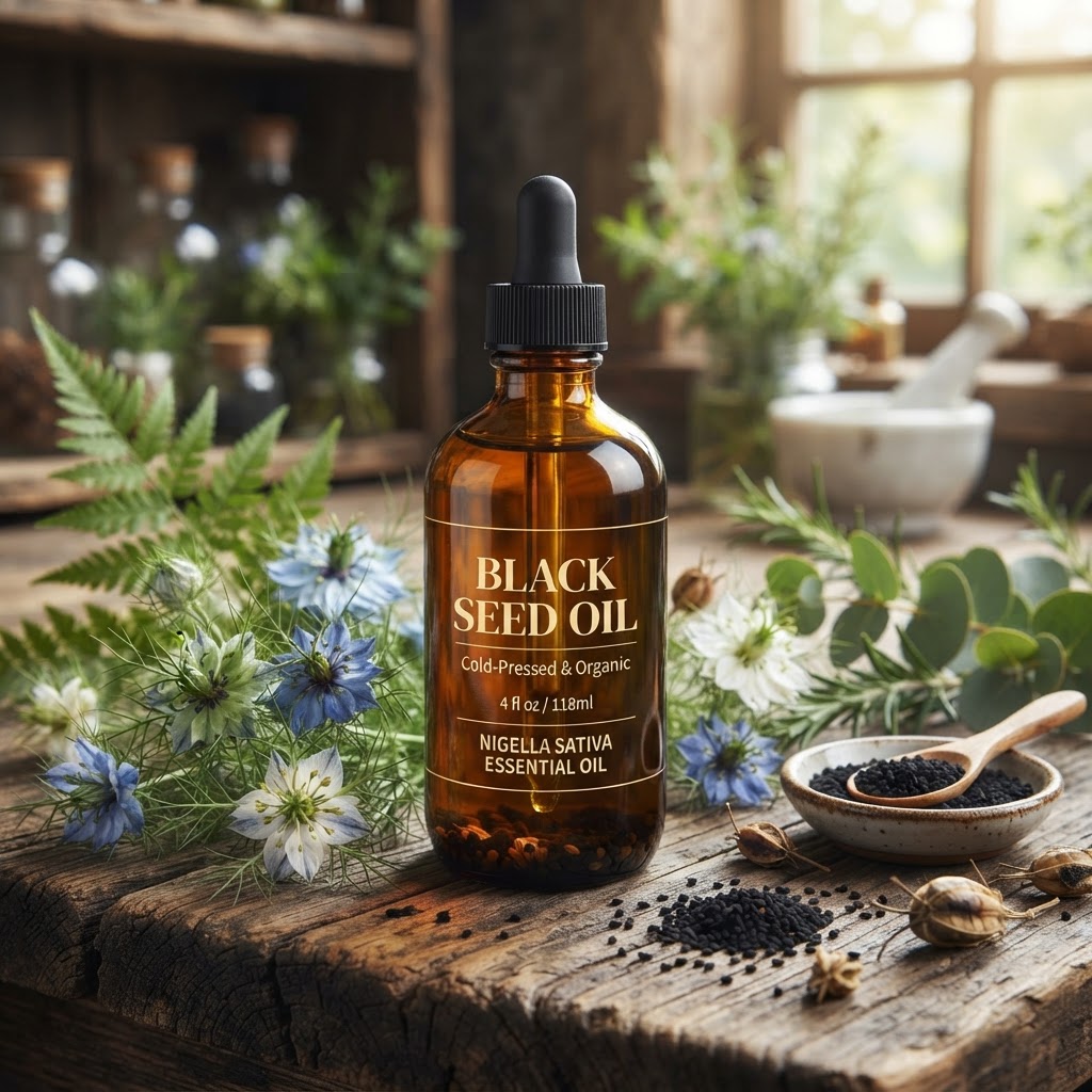 Cold-Pressed Ethiopian Black Seed Oil