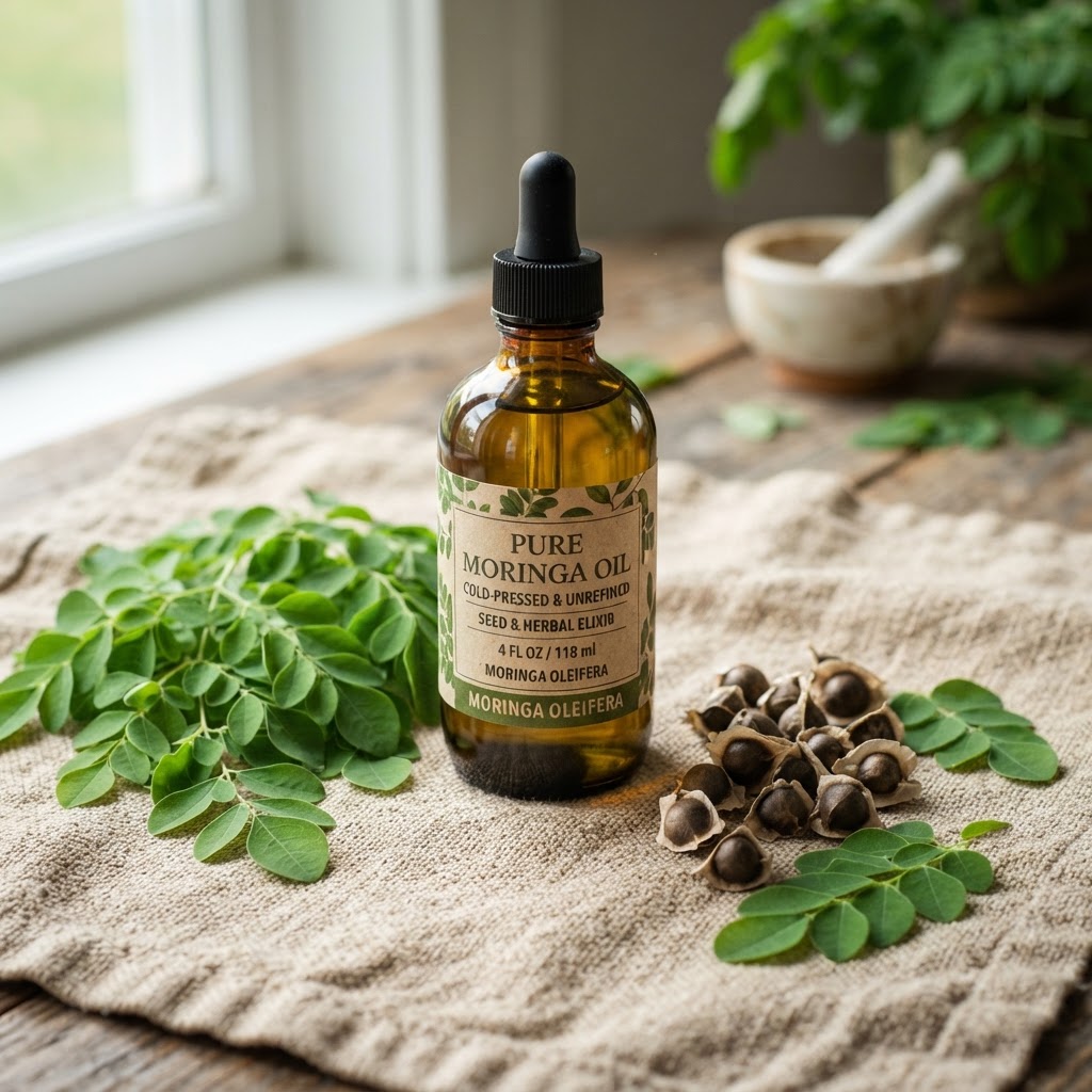 Pure Egyptian Moringa Botanical Oil