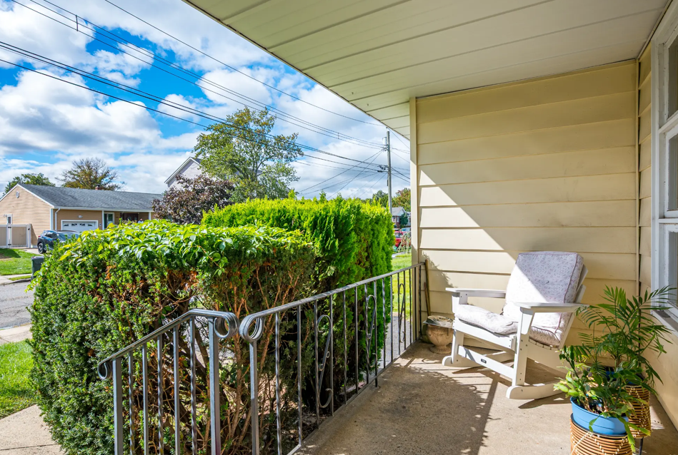 Welcoming Covered Front Porch