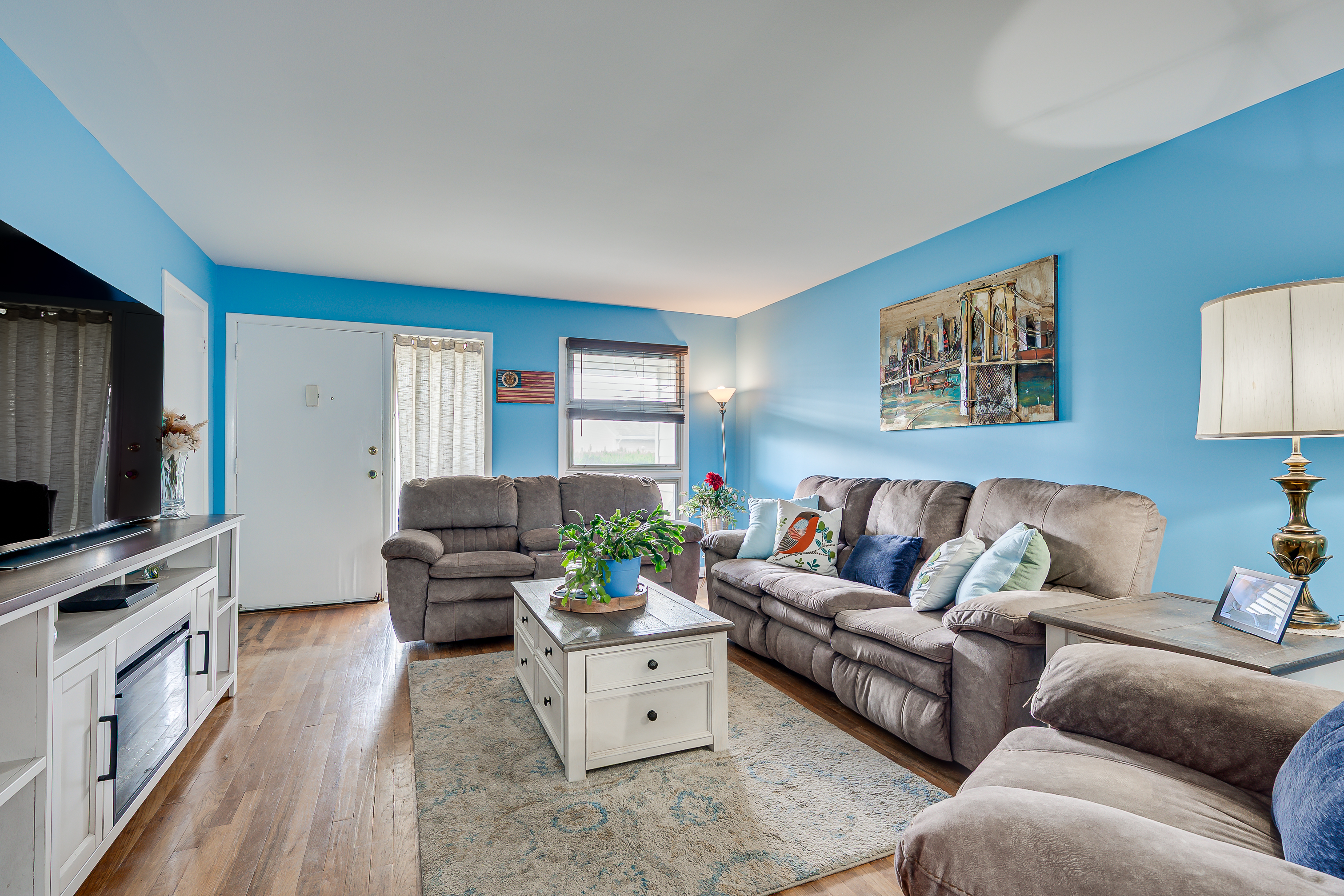 Living Room & Entertainment Space