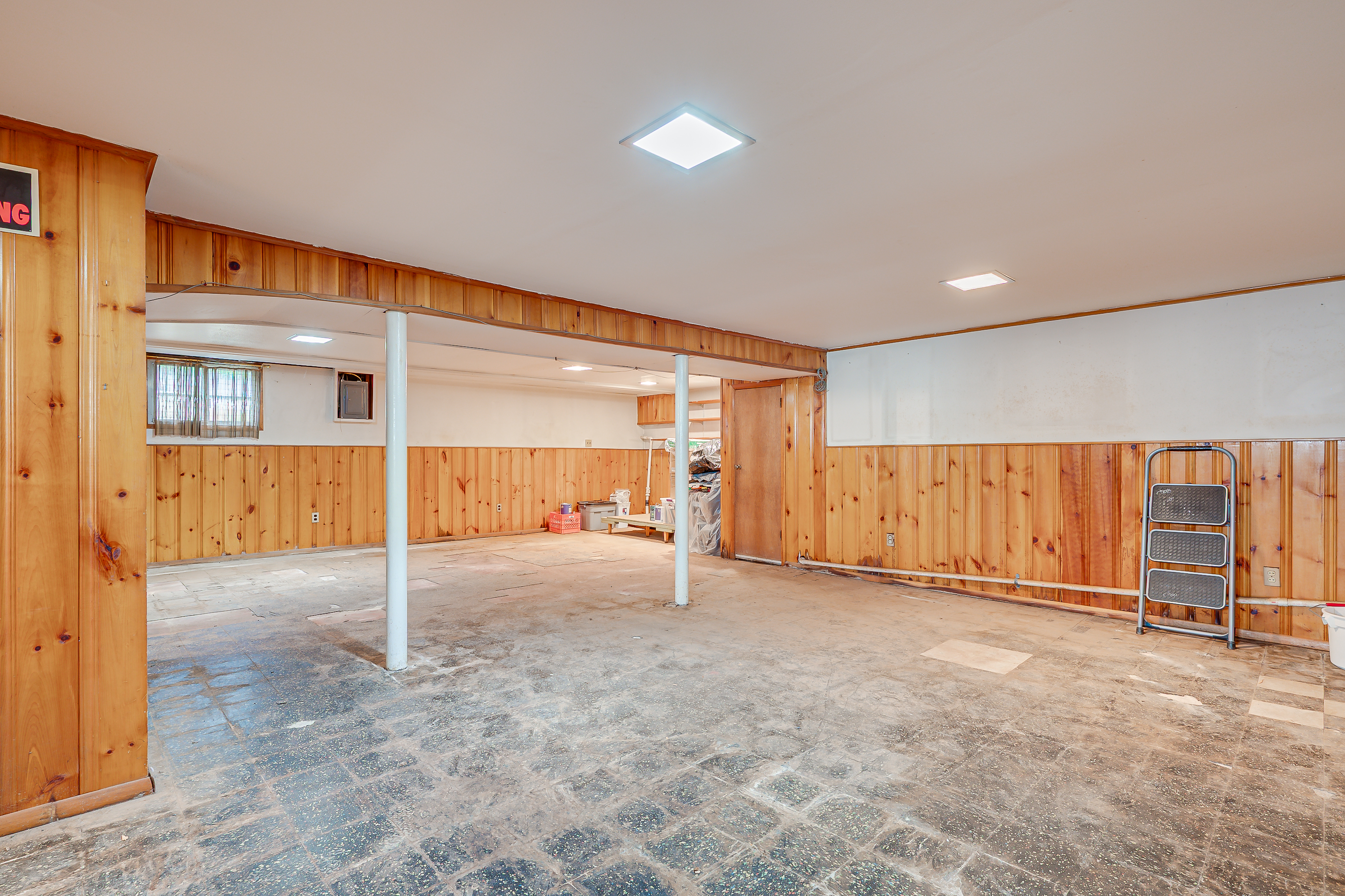 Expansive Finished Basement